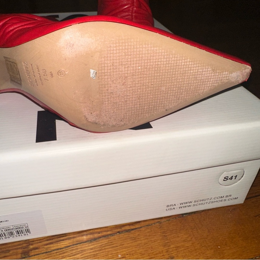 SCHUTZ LYNN Boots… Slouchy Design and Pointed Toe - Picture 3 of 7
